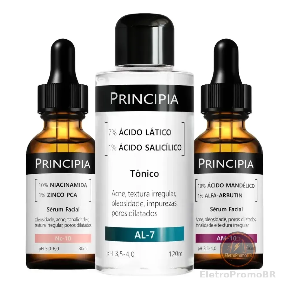 Principia Kit Anti-oleosidade Trio