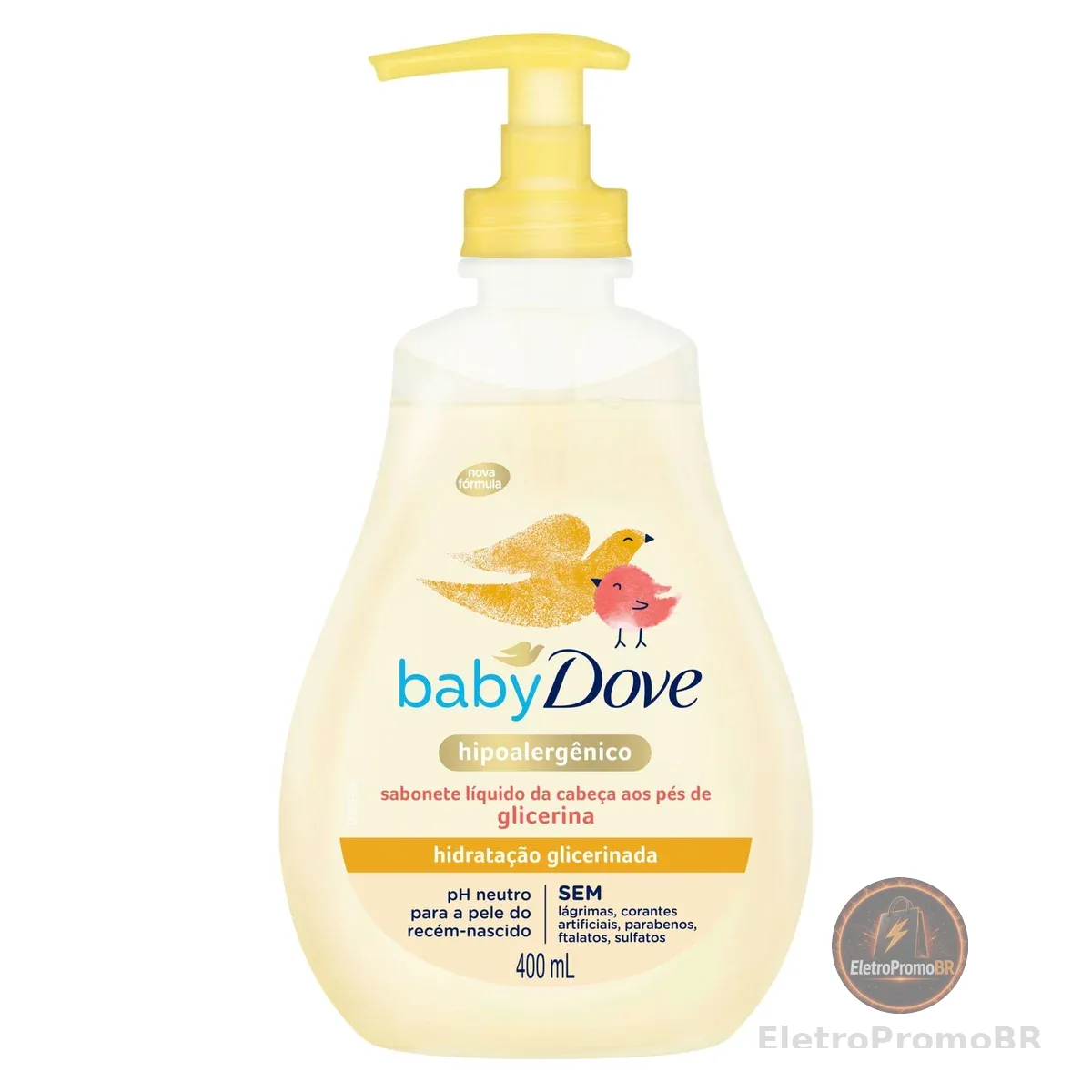 Baby Dove Sabonete Líquido Hidratação Glicerinada 400 ML