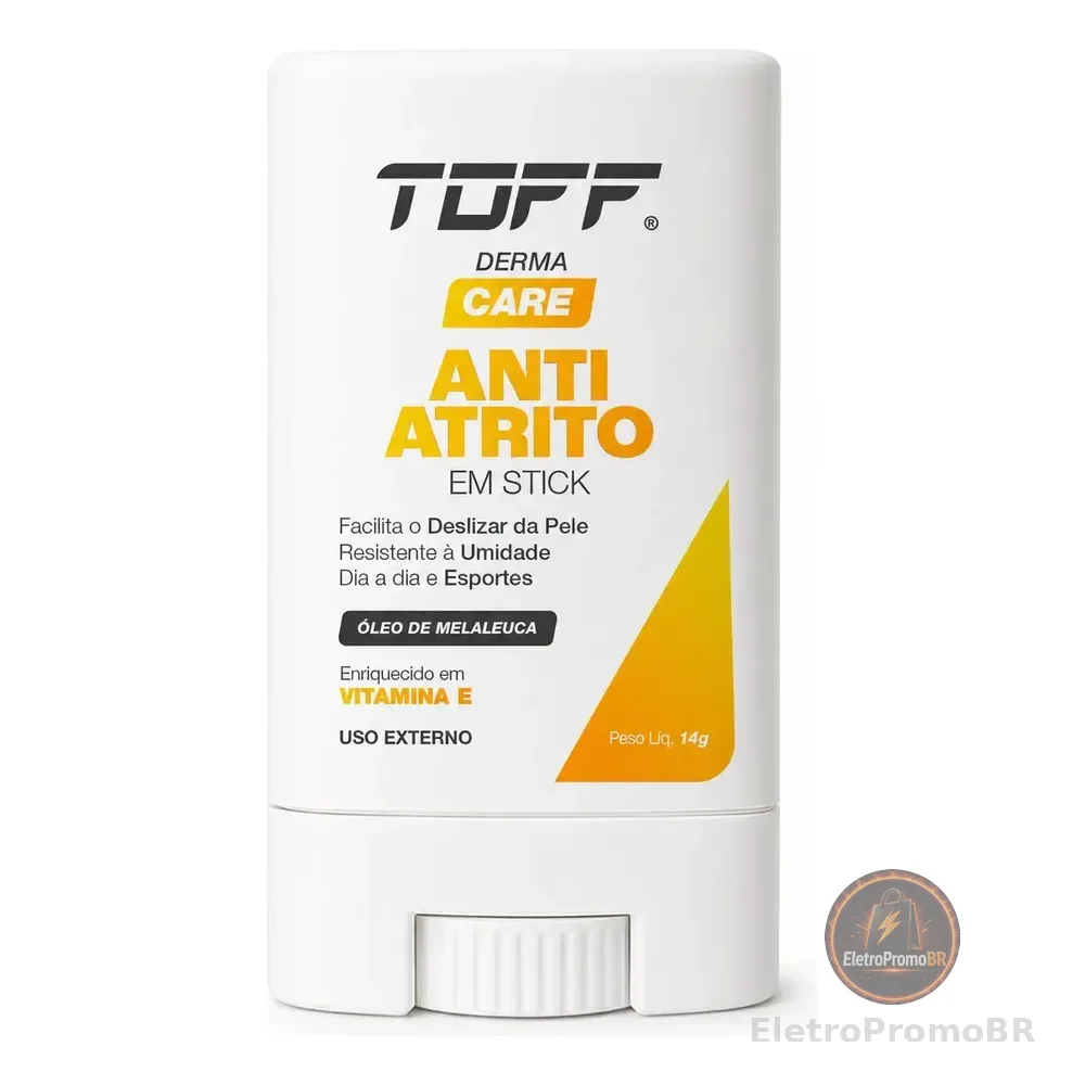 Anti Atrito Stick Toff Melaleuca Para Esportes Zero Assadura Melaleuca