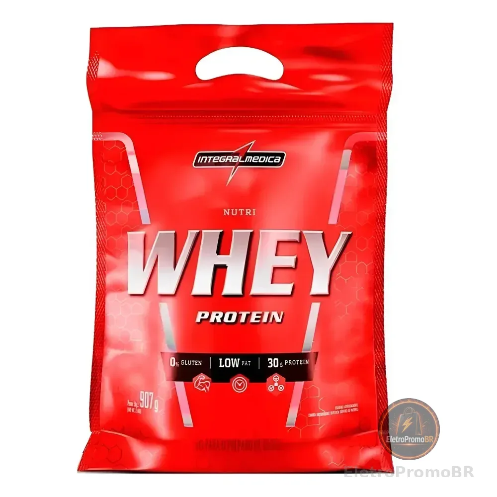 Nutri Whey Chocolate 907g - Integralmedica Chocolate