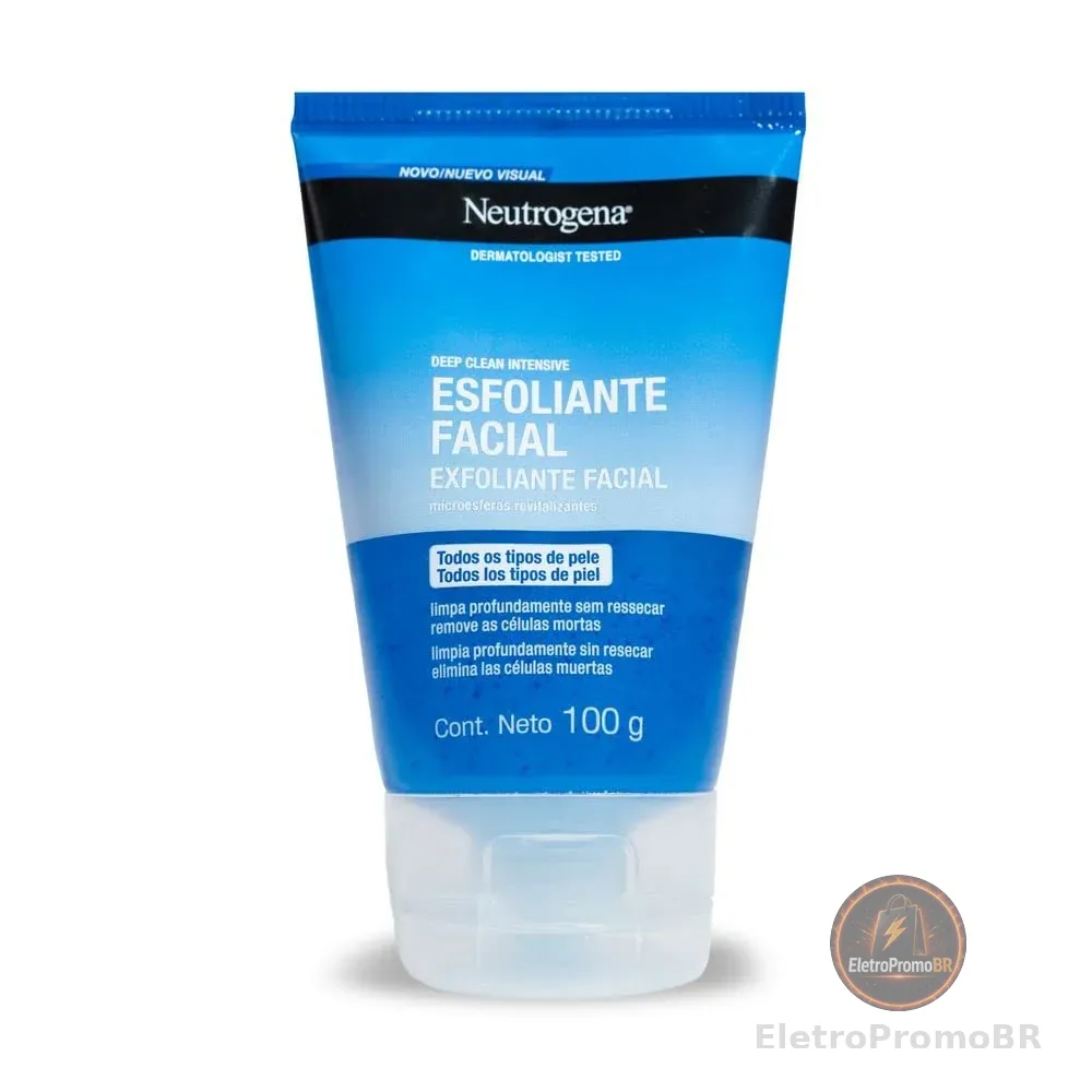 Neutrogena Gel Esfoliante Facial Deep Clean Intensive,100g