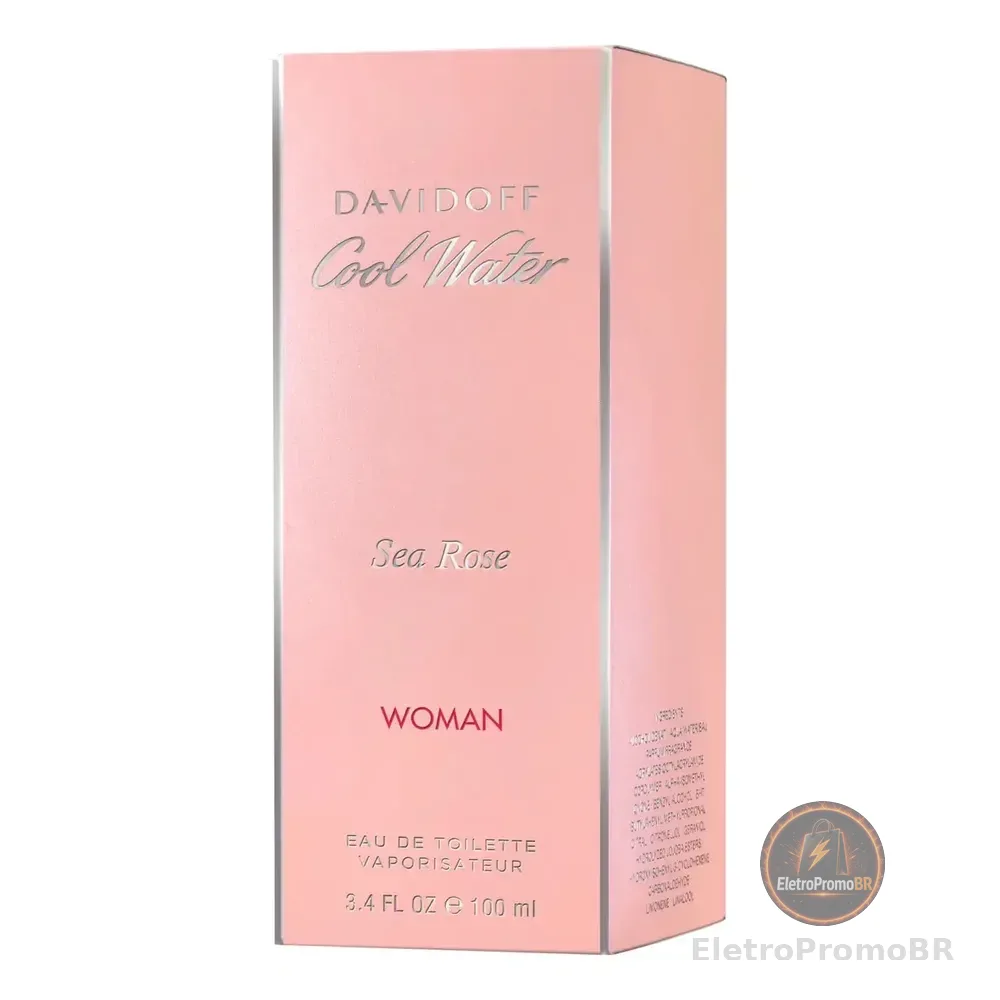 Perfume Feminino Cool Water Sea Rose Woman 100ml Davidoff
