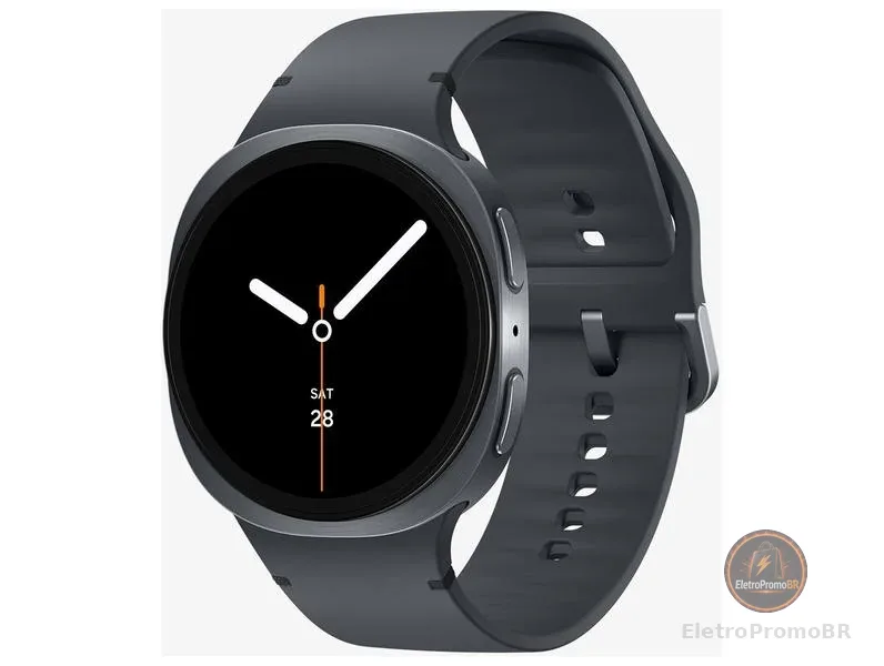 Smartwatch Samsung Galaxy Watch8 40mm Grafite 32GB Bluetooth