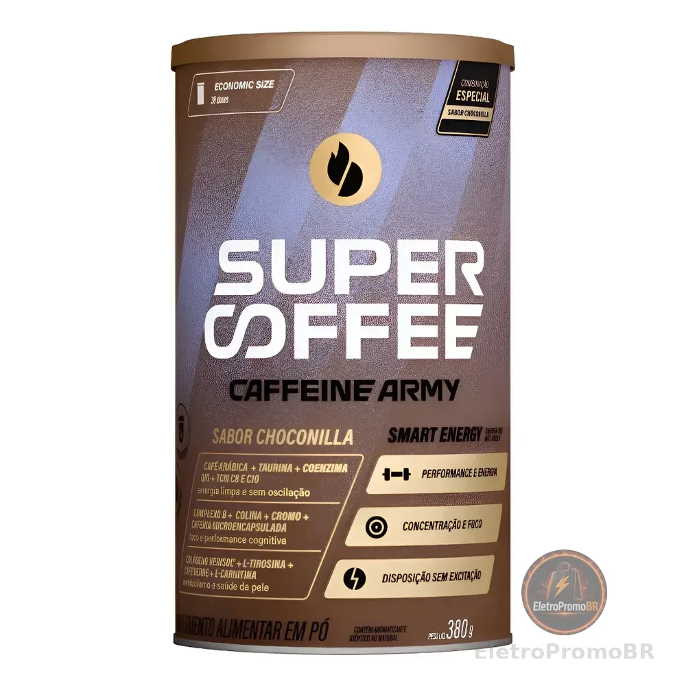 Supercoffee Choconilla - Economic Size (380g) Caffeine Army Choconilla
