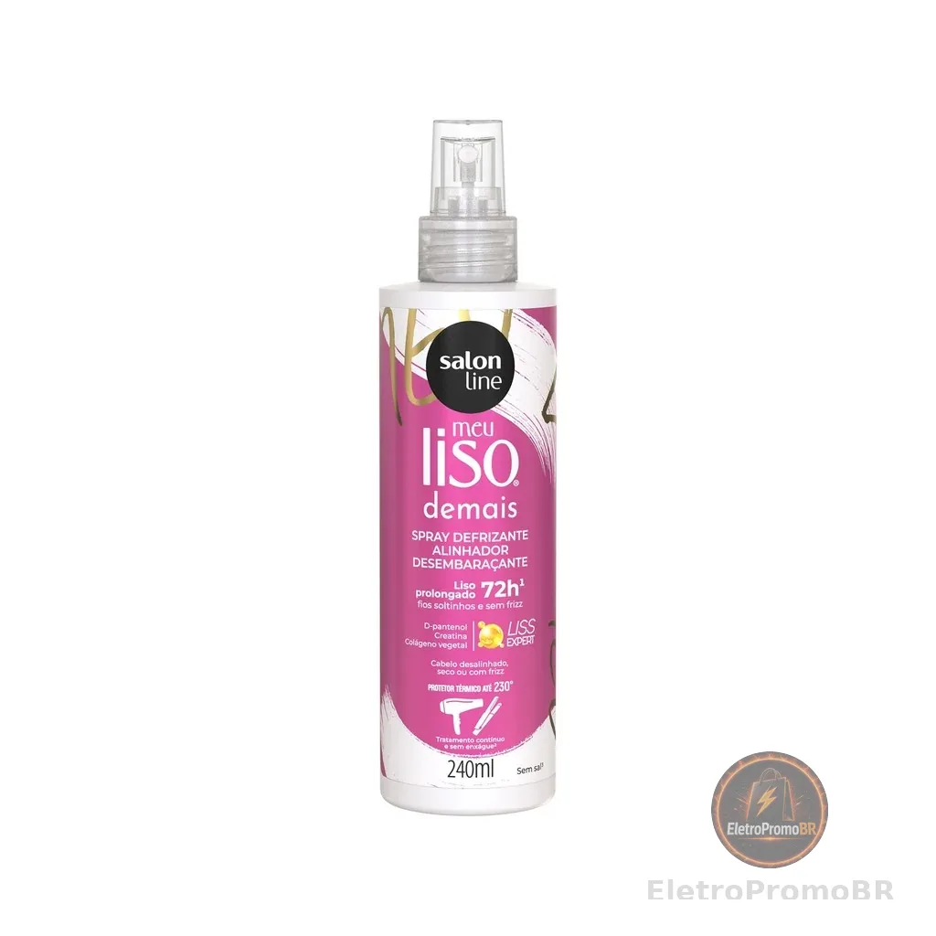 Meu Liso Demais Defrizante Spray Protetor Térmico 240ml