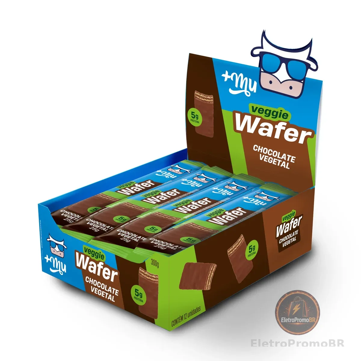 Choco Wheyfer +Mu Vegetal 25g 12 uni