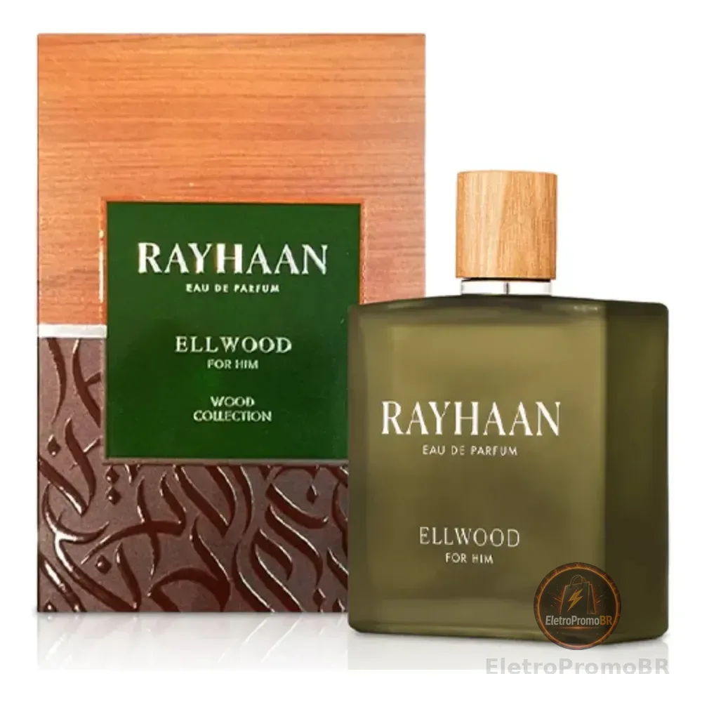 Perfume Árabe Ell Wood Rayhaan 100ml Edp Unissex