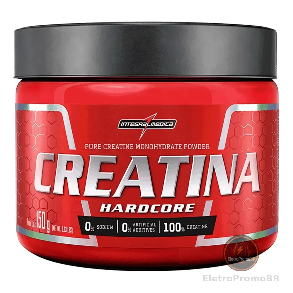 Creatina Integralmedica 100% Pura 150g - Potencialize Sua Performance E Melhore A Recuperação Muscular Neutro
