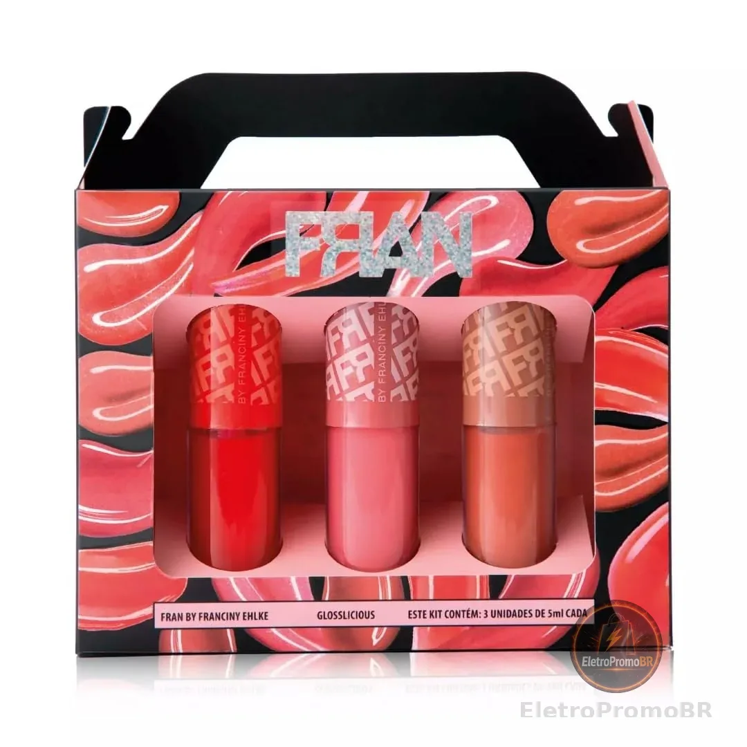 Kit Gloss - Franciny Ehlke - Glosslicious - Trio de Gloss