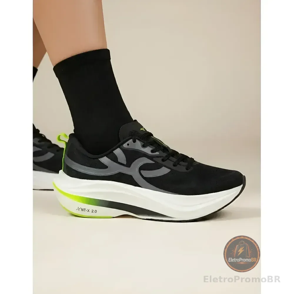 Tênis Olympikus Corre Turbo Corrida Caminhada Academia Pt-lim 41 Br