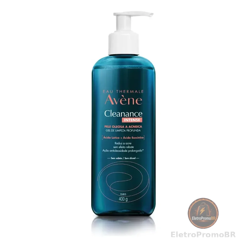 Gel De Limpeza Facial Avène Cleanance Intense Pele Oleosa 400g Dia/noite