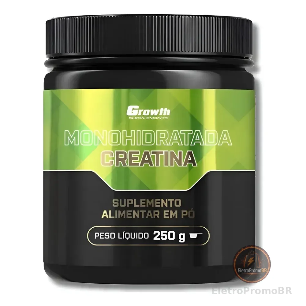 Growth Creatina Monohidratada 250g - Imediato Neutro