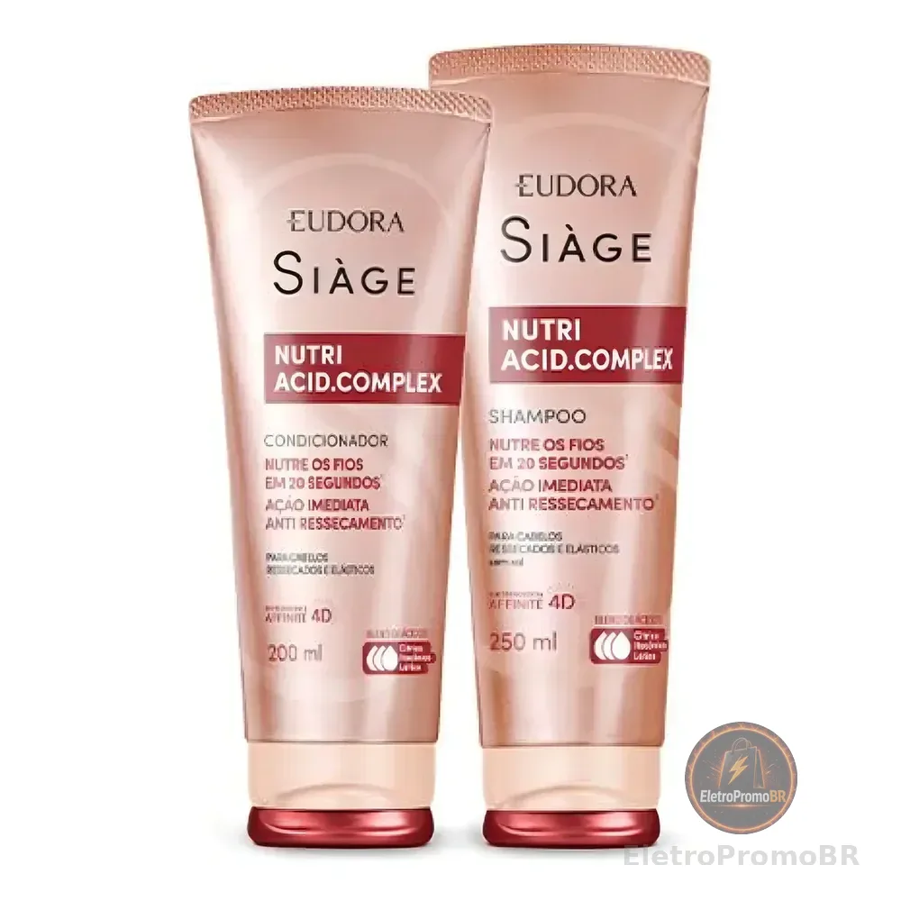 Kit Nutri Acid.complex Shampoo 250ml E Condicionador 200ml