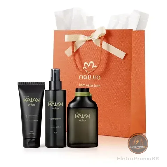 Presente Kit Kaiak Urbe Masculino Natura Original