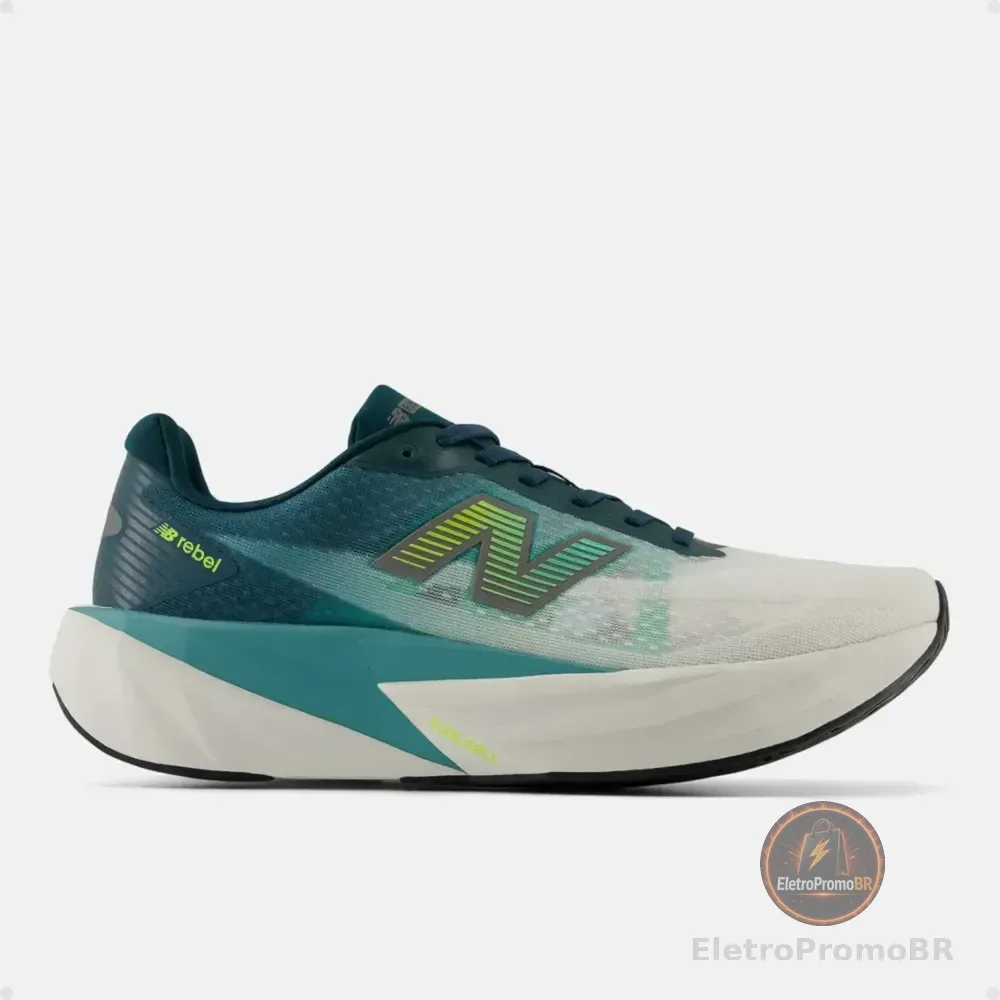 Tênis New Balance Fuelcell Rebel V5 Original Verde Lisa 38 Br