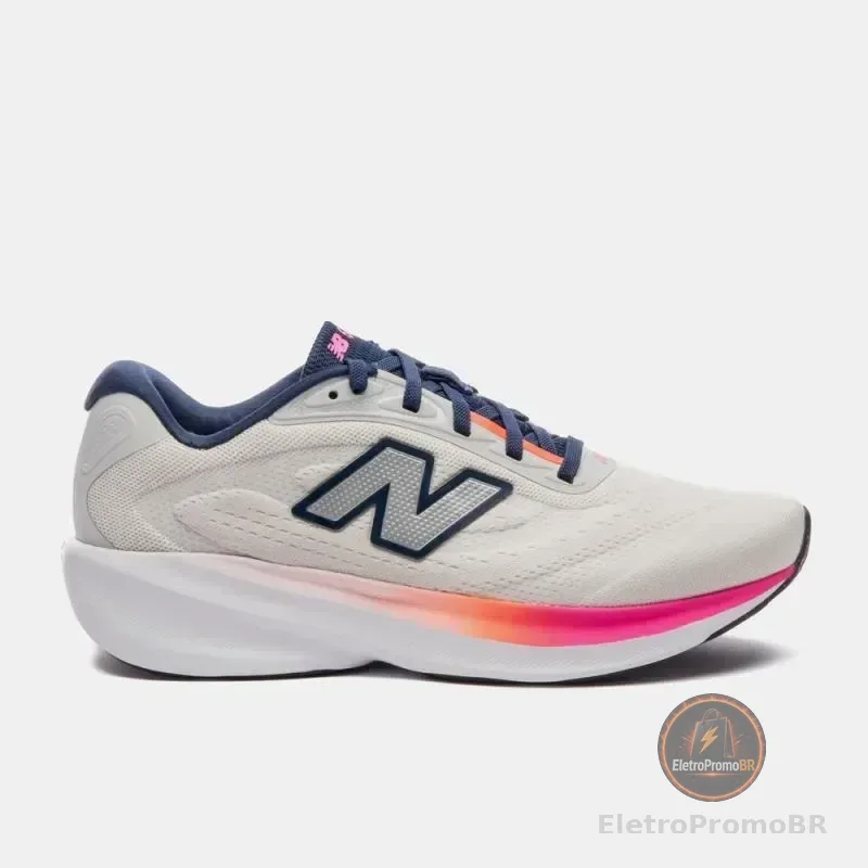 Tênis Feminino Fresh Foam 680v9 New Balance Bege Claro Liso 35 Br