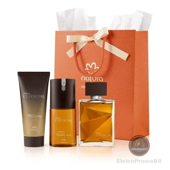 Presente Kit Natura Essencial Clássico Tradicional Masculino Original