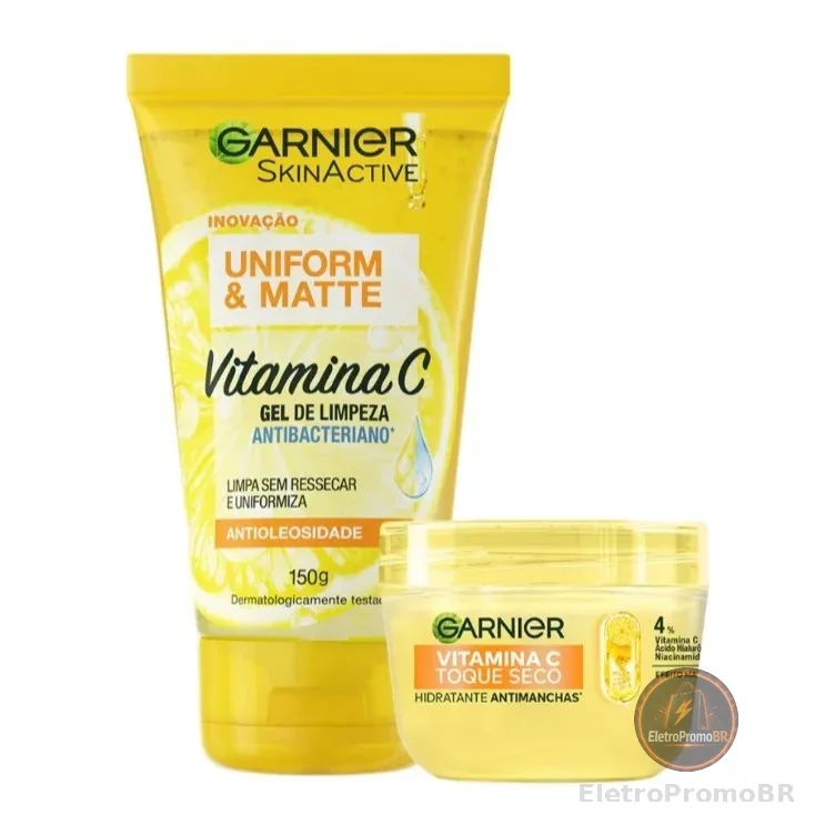 Kit Hidratação e Limpeza Antimanchas Garnier