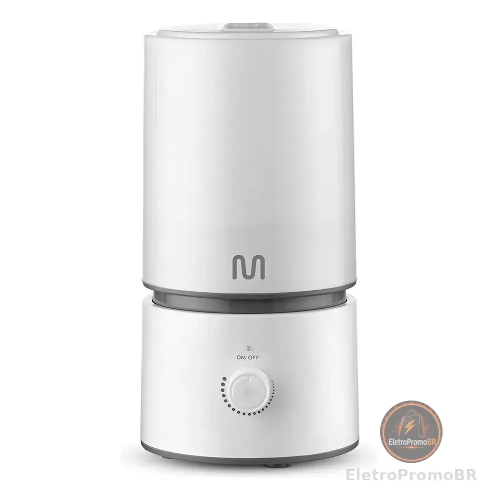 Umidificador De Ar Ultrassônico Easy Air 1.8l Branco Multi - Hc290 127/220v