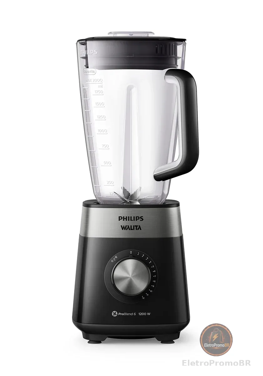 Liquidificador Série 5000, RI2242, Preto, 110v, Philips Walita