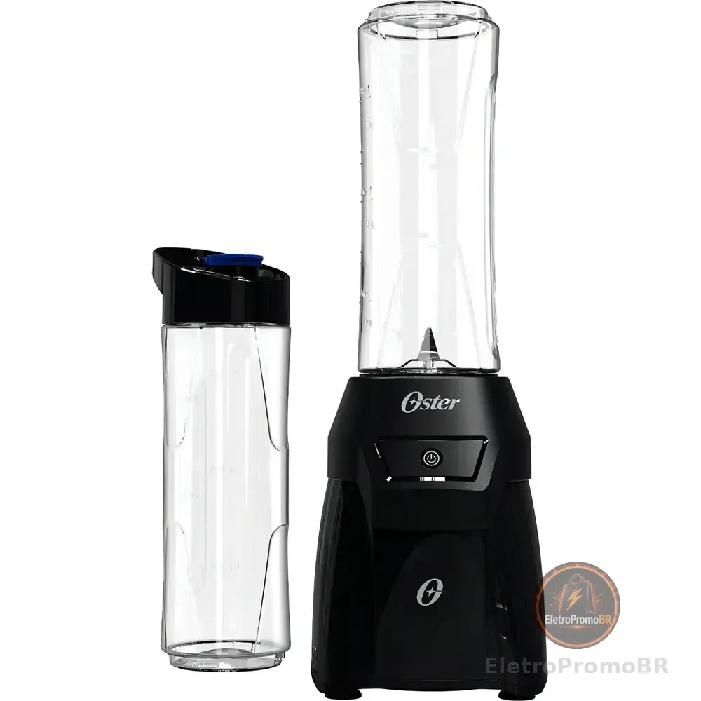 Liquidificador Portátil Oster Obld700 600ml Preto 700w 127v Preto 127v
