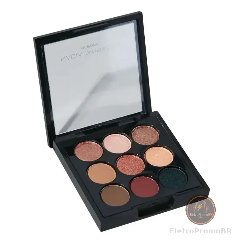 Paleta De Sombras To Go Trendy Nadia Tambasco By Océane Cor Bege
