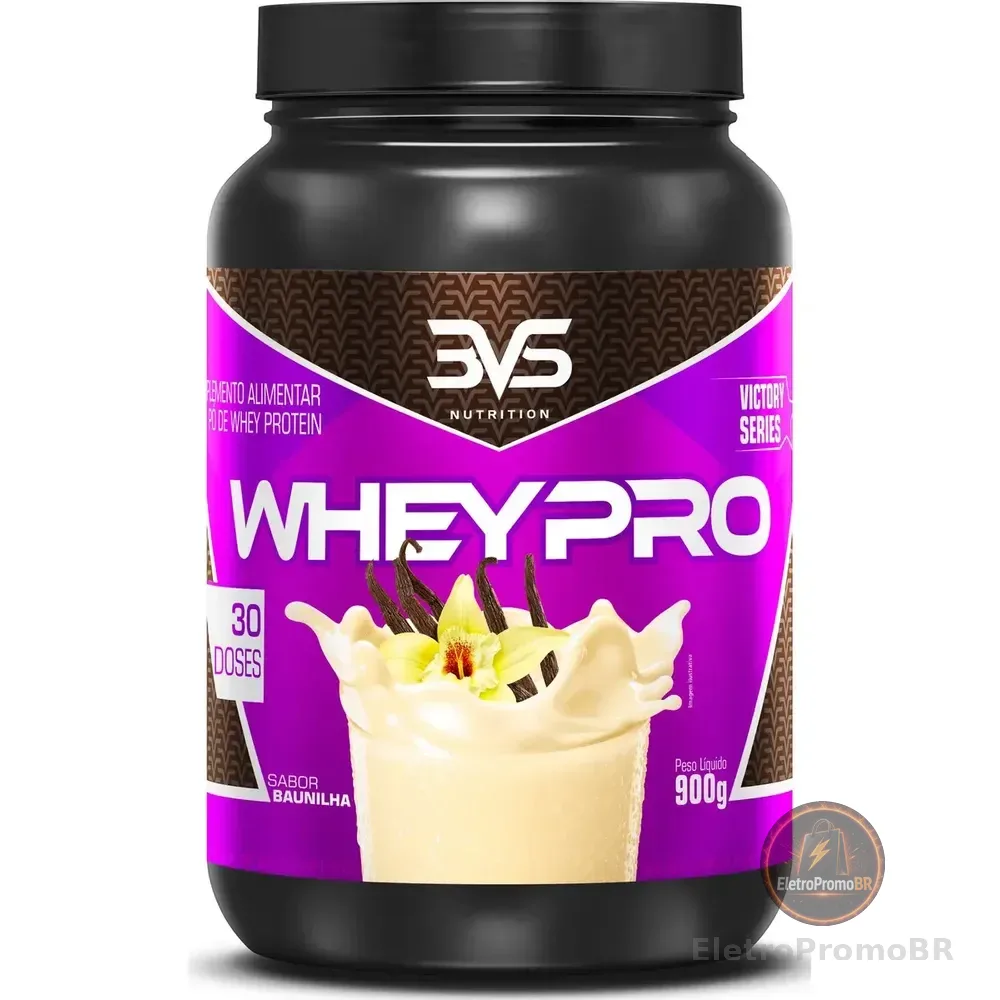 Whey Protein Concentrado 900g Sabor: Braunilha - Fórmula Avançada Com Insumos Importados Baunilha