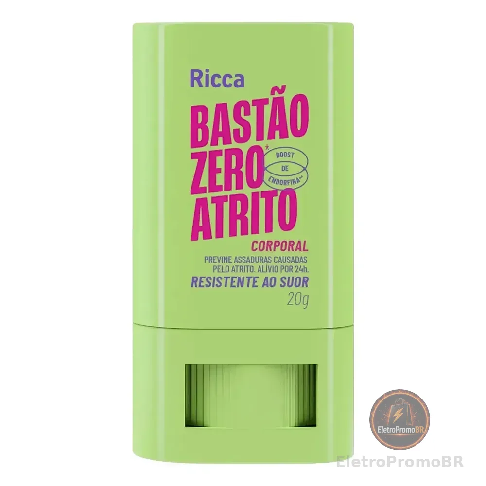 Bastão Ricca Zero Atrito Corporal 20g