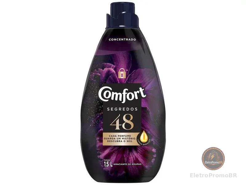 Amaciante Comfort Concentrado Segredos 48 1,5L