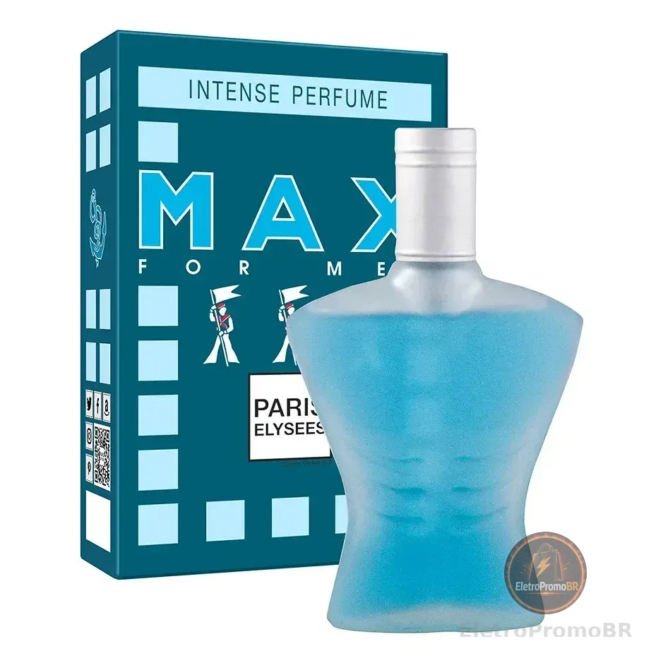 Perfume Max Paris Elysees Masculino Intense 100ml