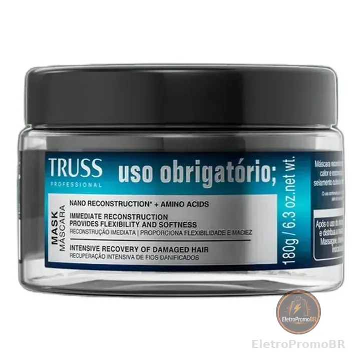 Truss Uso Obrigatório - Máscara Reconstruction 180g