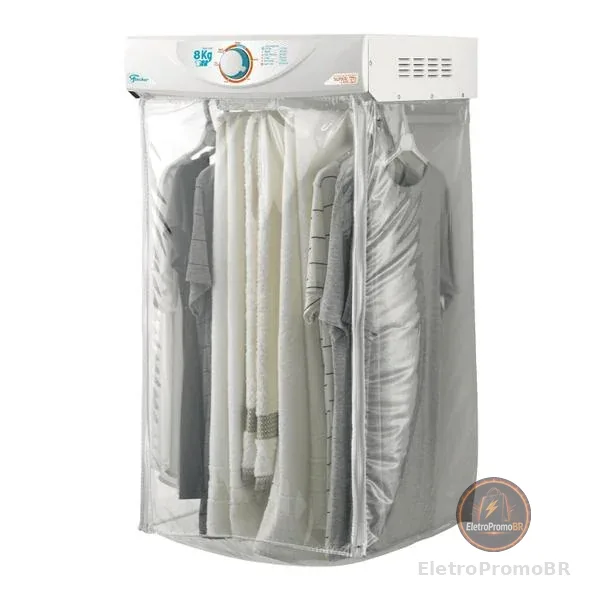 Secadora de Parede Fischer Super Ciclo 8 Kg com Timer Contínuo Branca 220V
