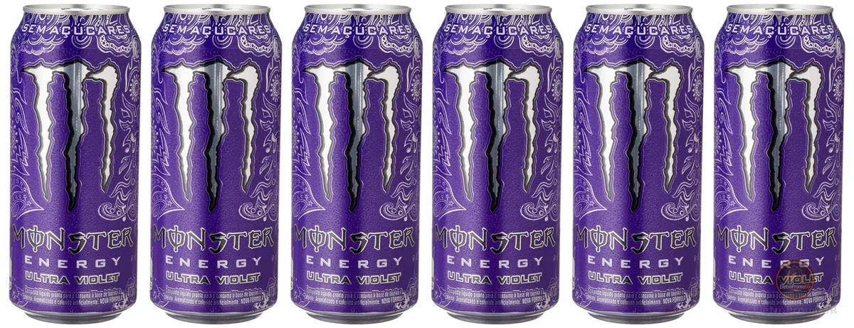 Pack de Monster Ultra Violet LT 473ml - Unidade 6 unidades
