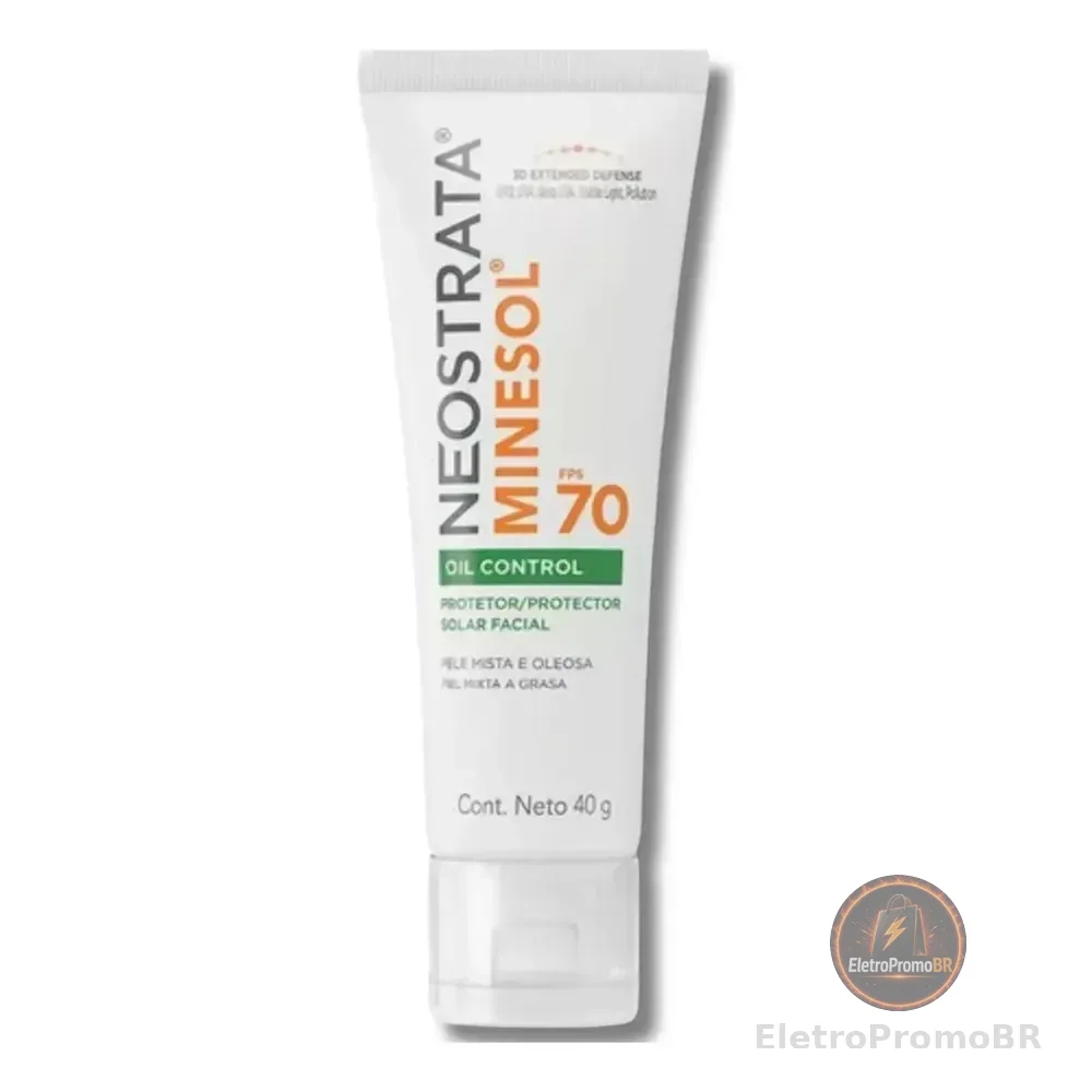Protetor Solar Fps70 Minesol Oil Control 40g Neostrata