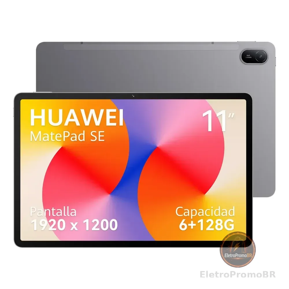 Tablet Huawei Matepad Se 11 De 11,5  Wi-fi 128 Gb Com 6 Gb Ram Harmonyos Cinza
