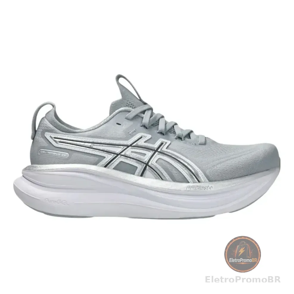 Tênis Asics Gel-nimbus 28 Atc Feminino Cinza Lisa 37 Br