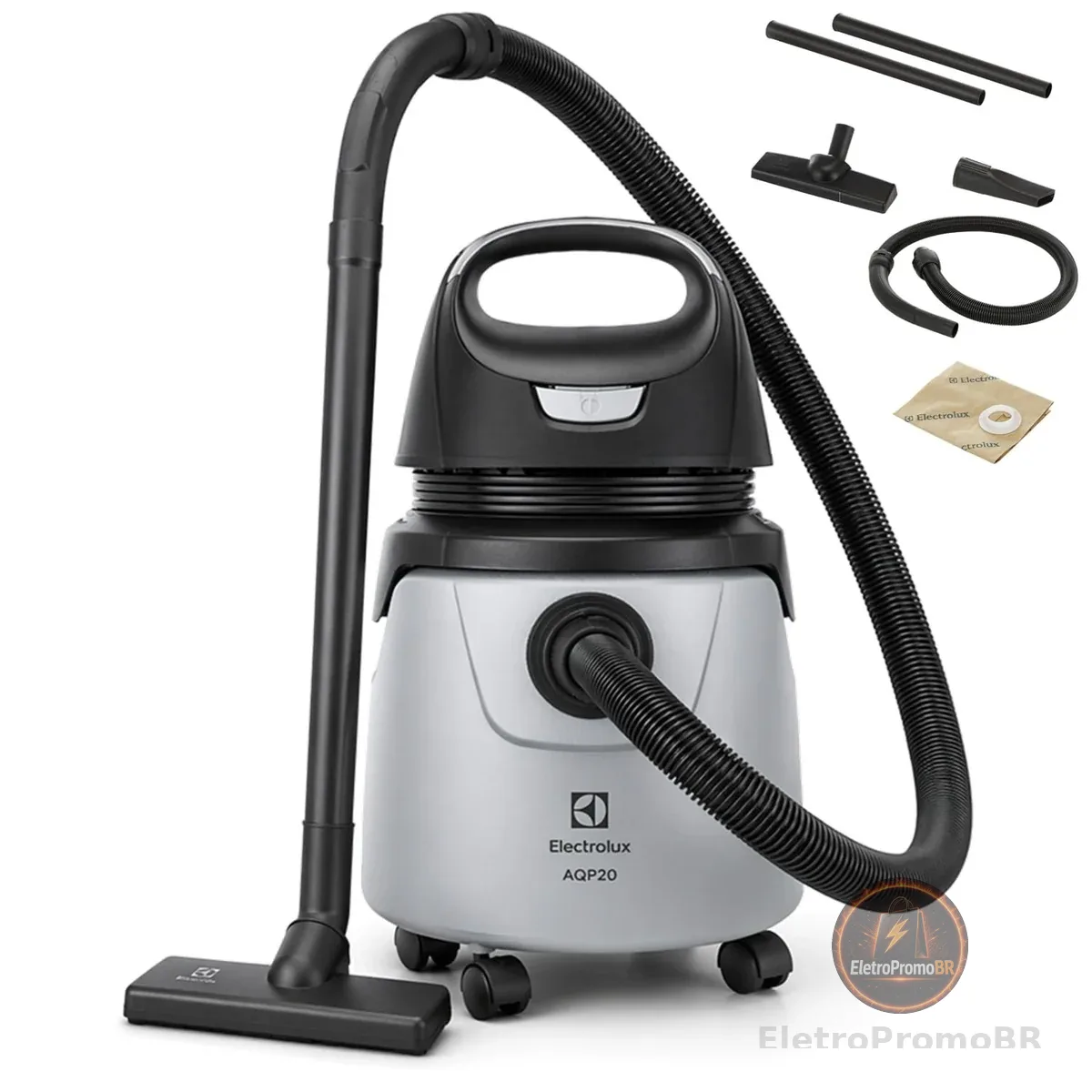 Electrolux Aspirador água pó potente função sopro limpeza profunda 1400W 18L total 11L util protetor termico A10N1 220V