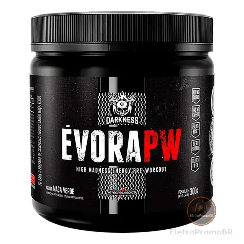 Évora Pré Treino Maçã Verde 300g Darkness