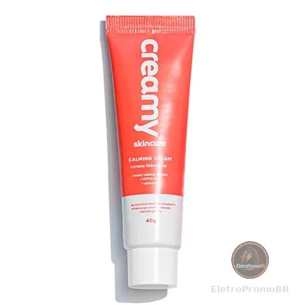 Gel Creme Hidratante Calmante Facial - Calming Cream - Creamy Skincare - 40g