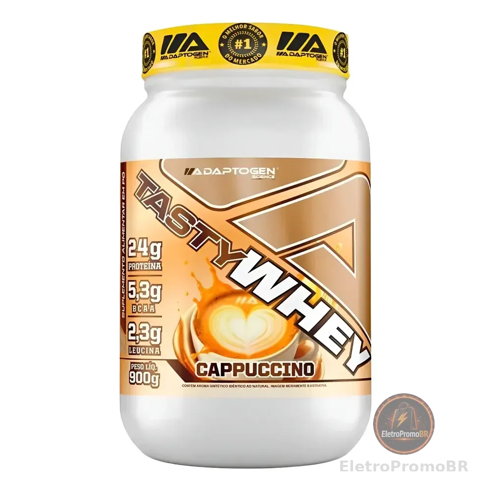 Tasty  Whey Cappuccino Adaptogen 900g Cappuccino