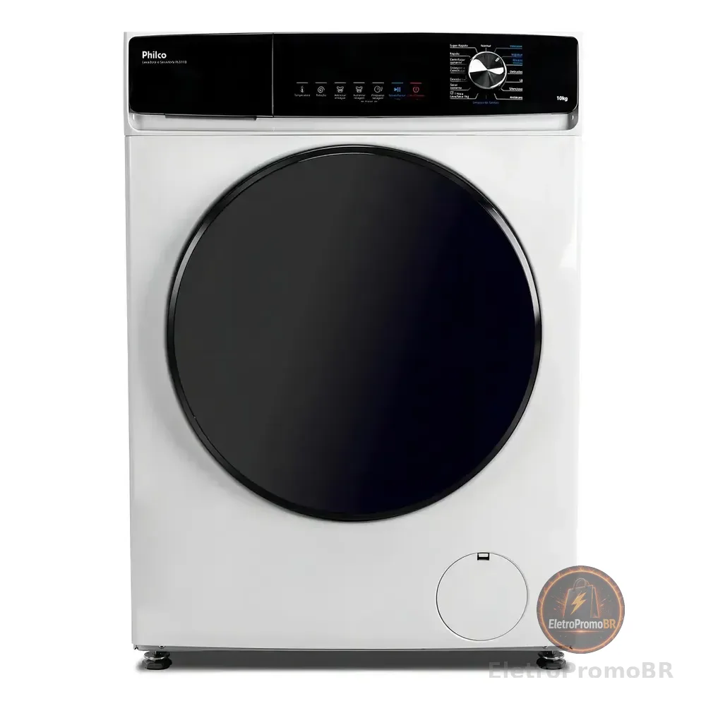 Lava E Seca Philco Smart Invertplus Lavagem 10kg Branco 127v