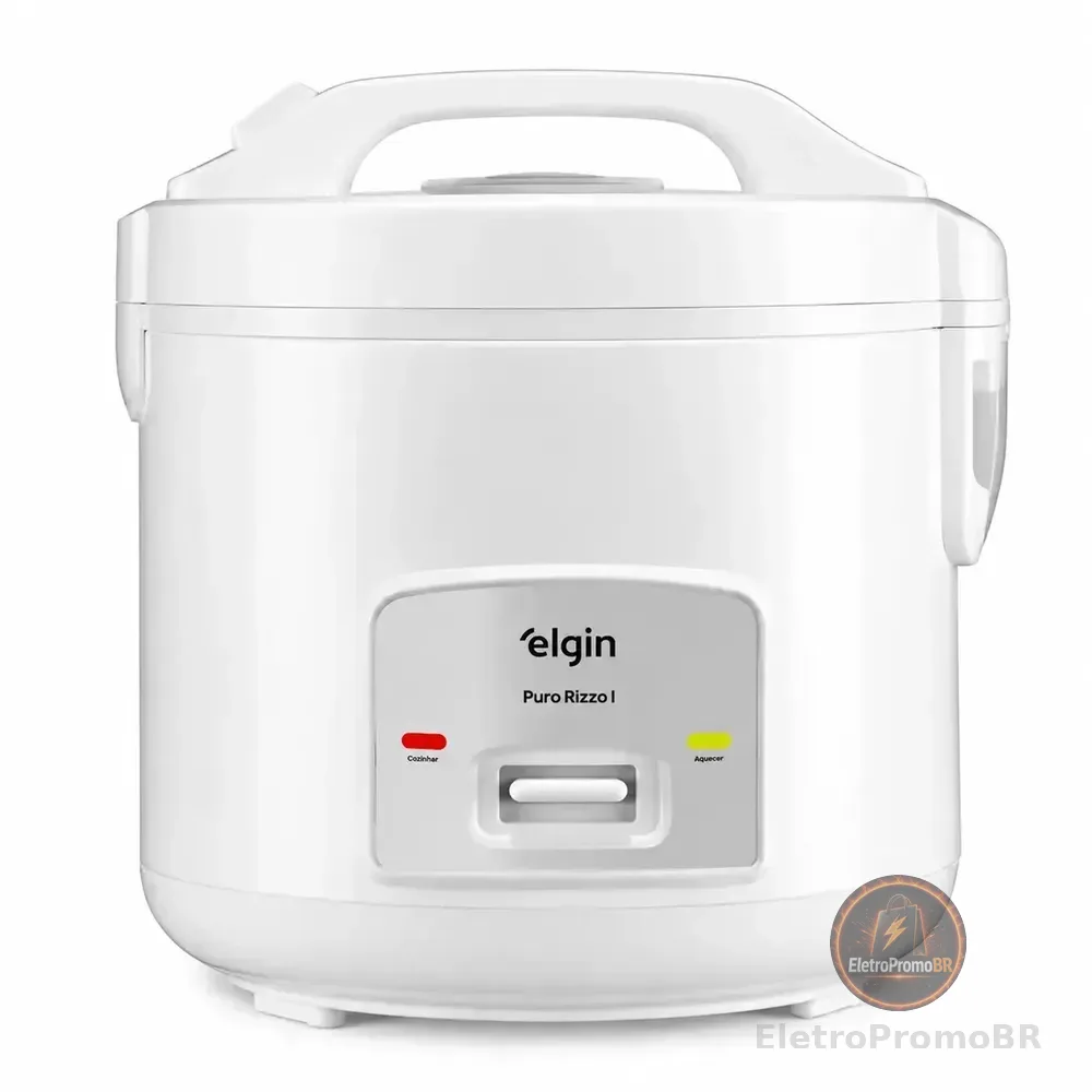 Elgin Puro Rizzo I Panela Elétrica 5 Xícaras 400w Branca Branco 60hz 127v 60 Hz