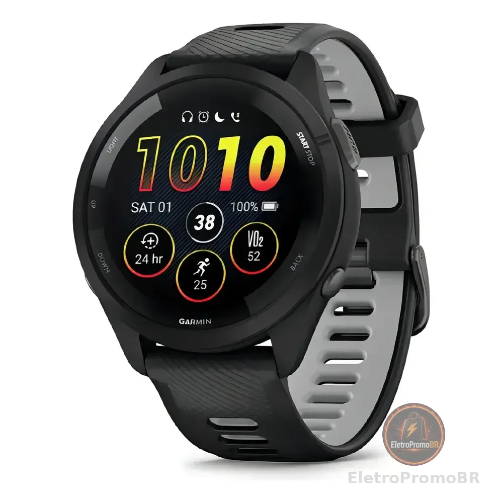 Garmin Forerunner 265 Music Relógio Monitor Cardíaco - Adulto