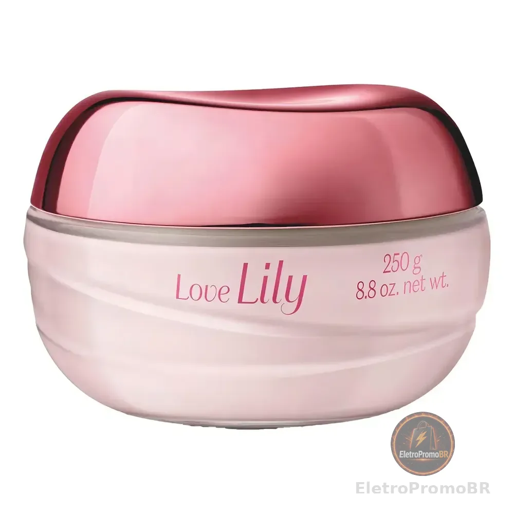 Creme Hidratante O Boticário Love Lily 250 G