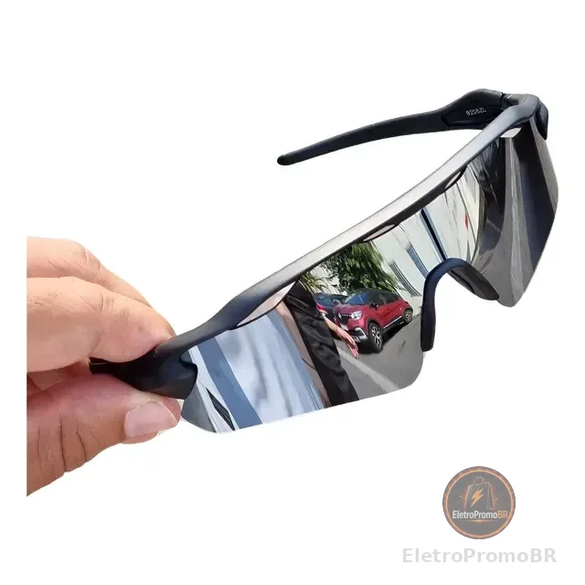 Óculos Esportivo De Sol Ciclismo Corrida Espelhado Uv400