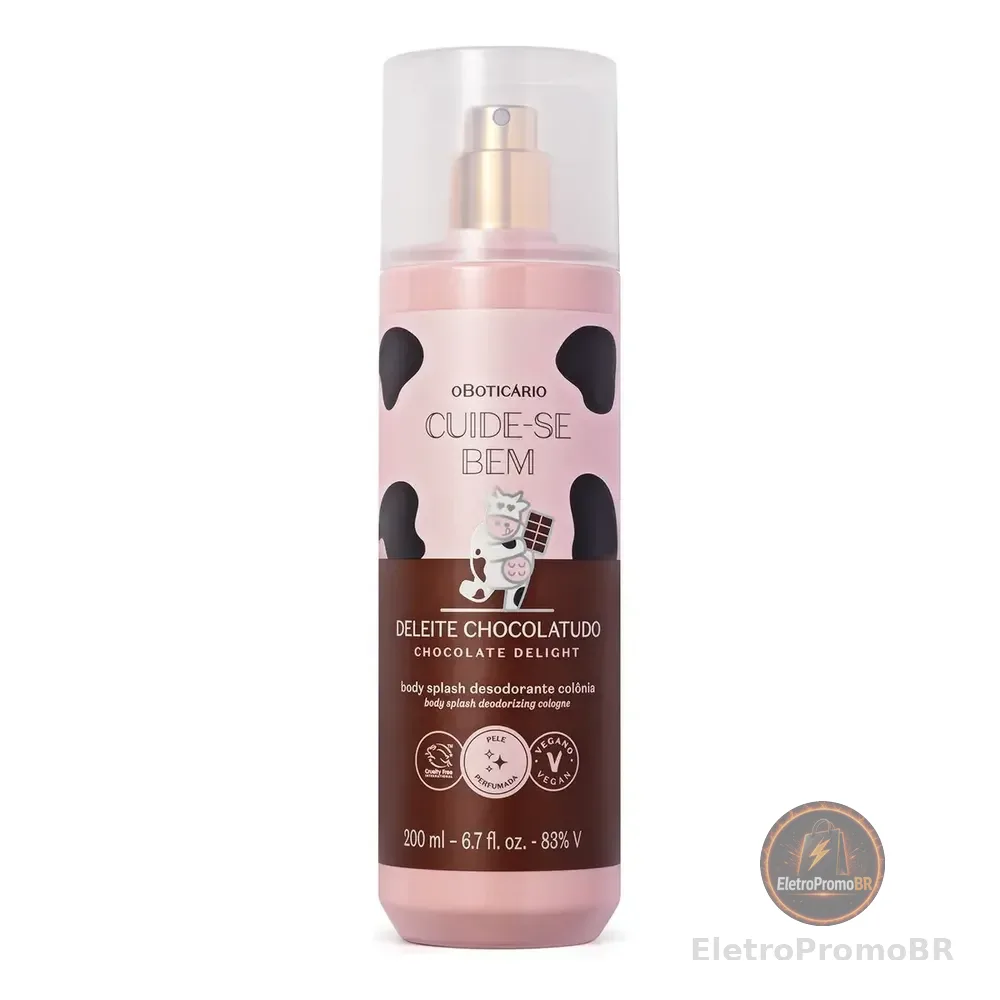 O Boticário Cuide-se Bem Body Splash Deleite Chocolatudo 200ml
