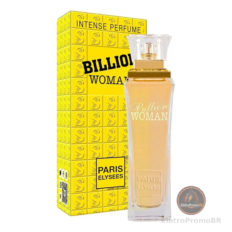 Perfume Billion Woman Paris Elysees Feminino Intense 100ml