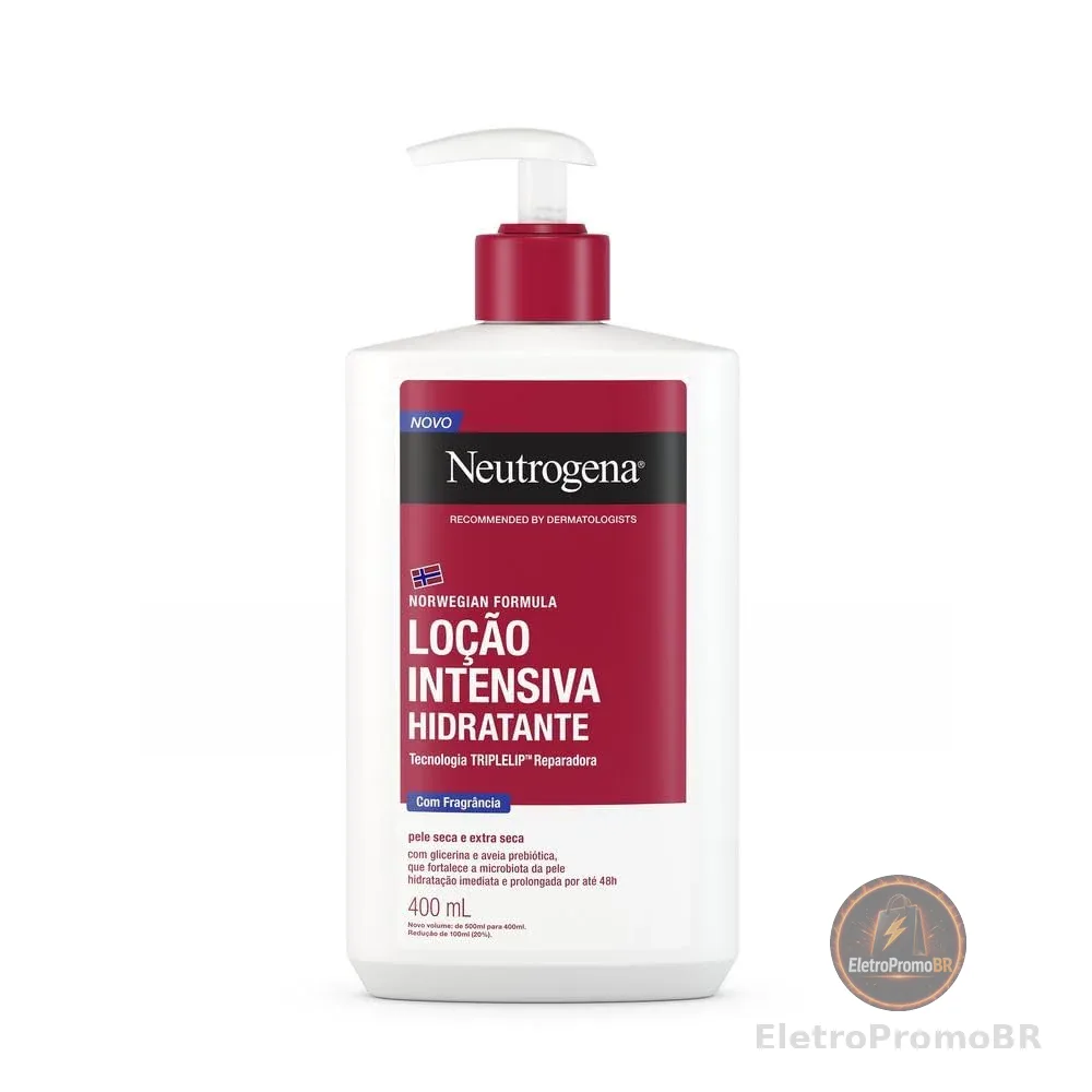 Hidratante Corporal Neutrogena Norwegian Formula Intensivo com Fragrância 400ml
