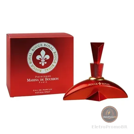 Perfume Feminino Rouge Royal Marina De Bourbon 100ml Floral Frutado