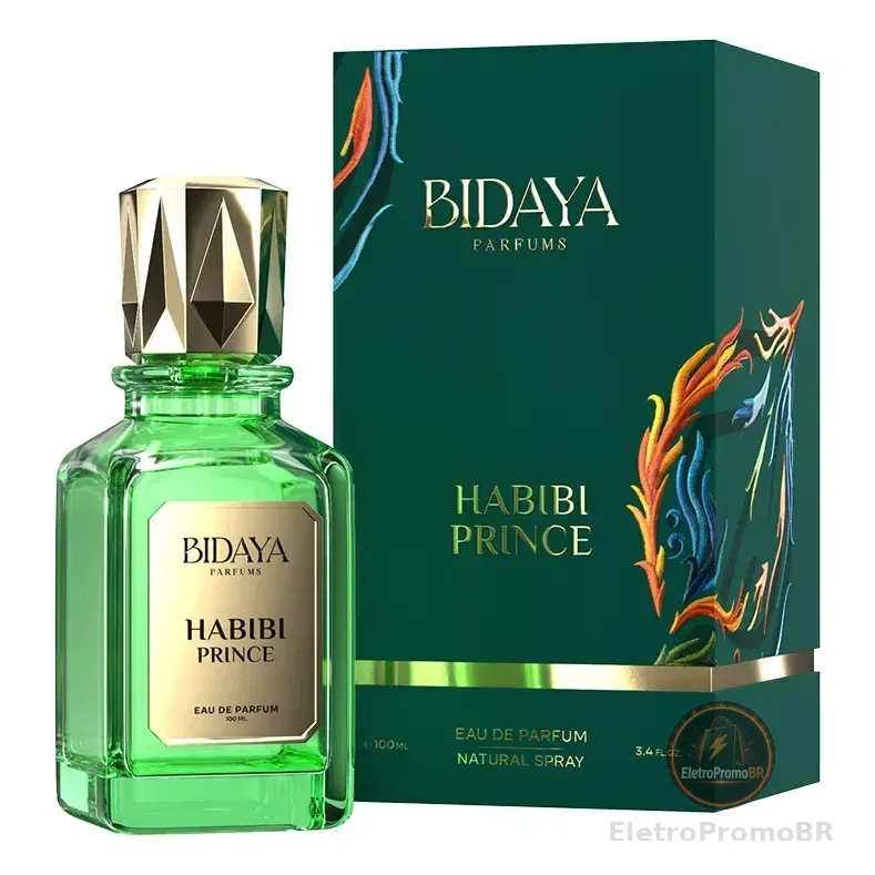 Perfume Árabe Habibi Prince Bidaya 100ml Edp Tropical Fresco